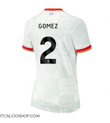 Liverpool Joe Gomez #2 Terza Maglia Femmina 2024-25 Manica Corta